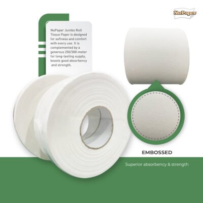 Jumbo Roll Tissue Embossed Details