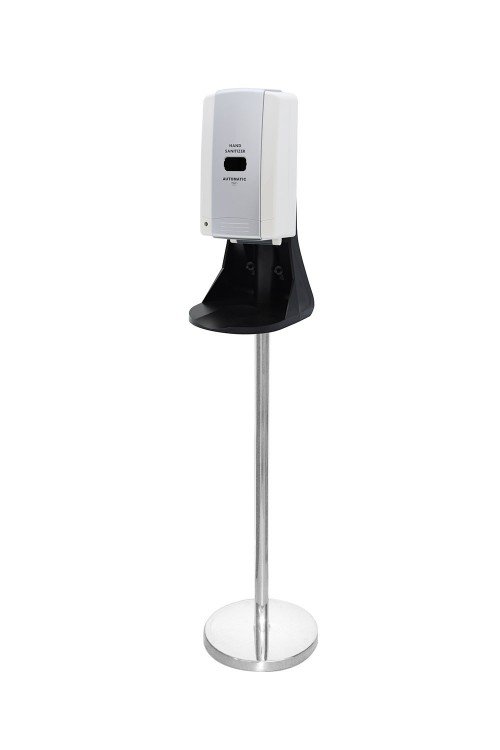 SD7350C Auto Hand Sanitizer Dispenser Grey with stand